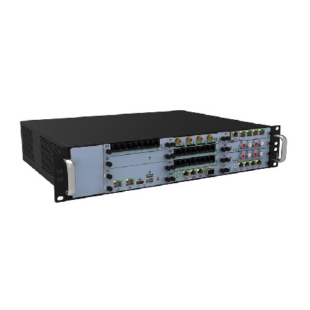Integrated 2U/4U integrated communication gateway